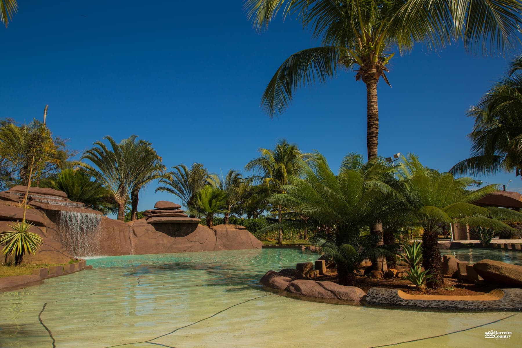 Piscina de ondas do parque aquático Barretos Country